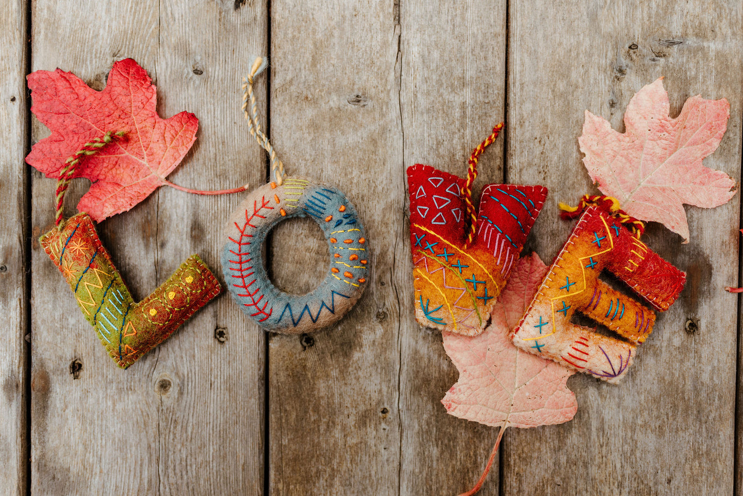 Spell It Out Gift Tag Ornaments