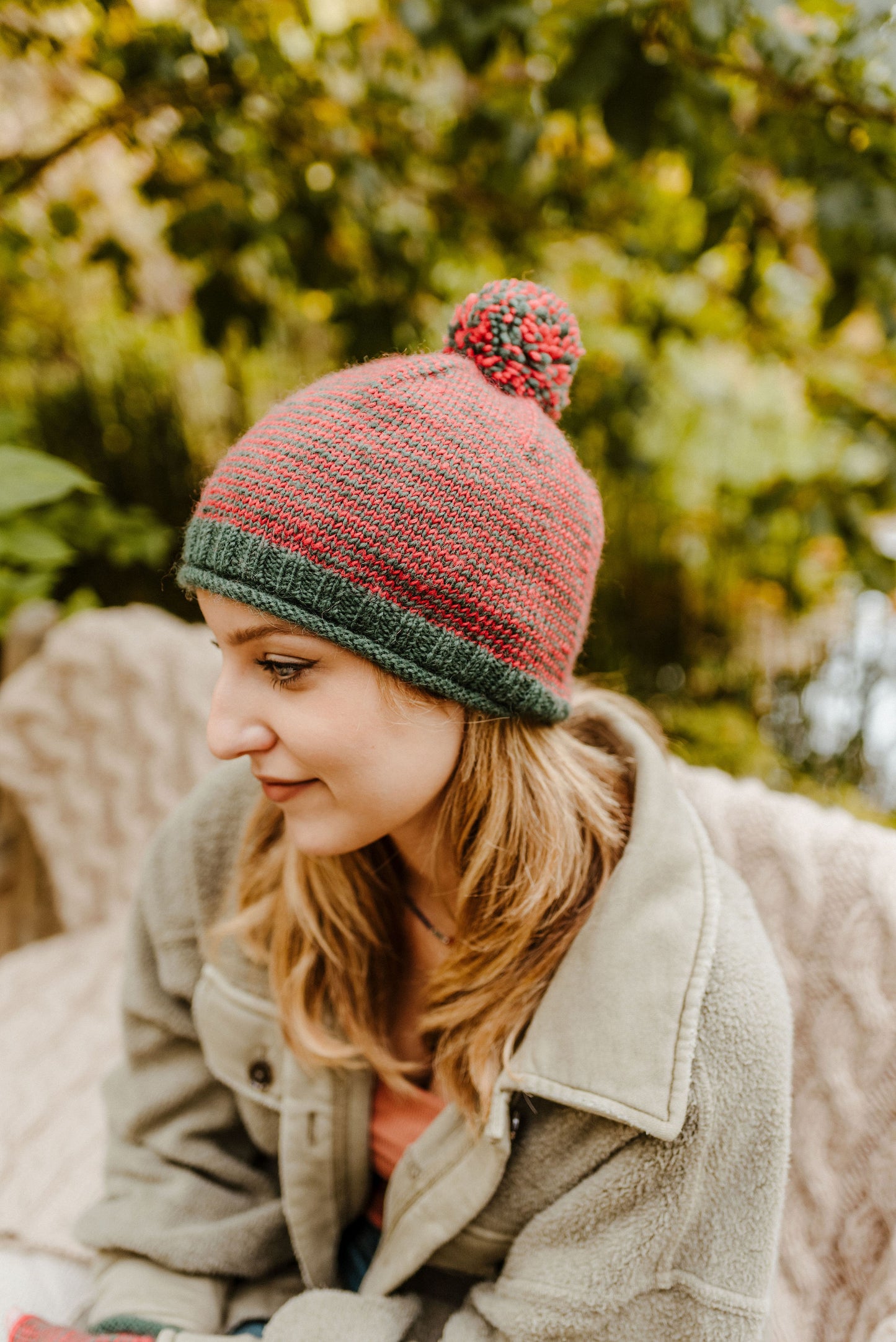 Hannah Stripe Hat