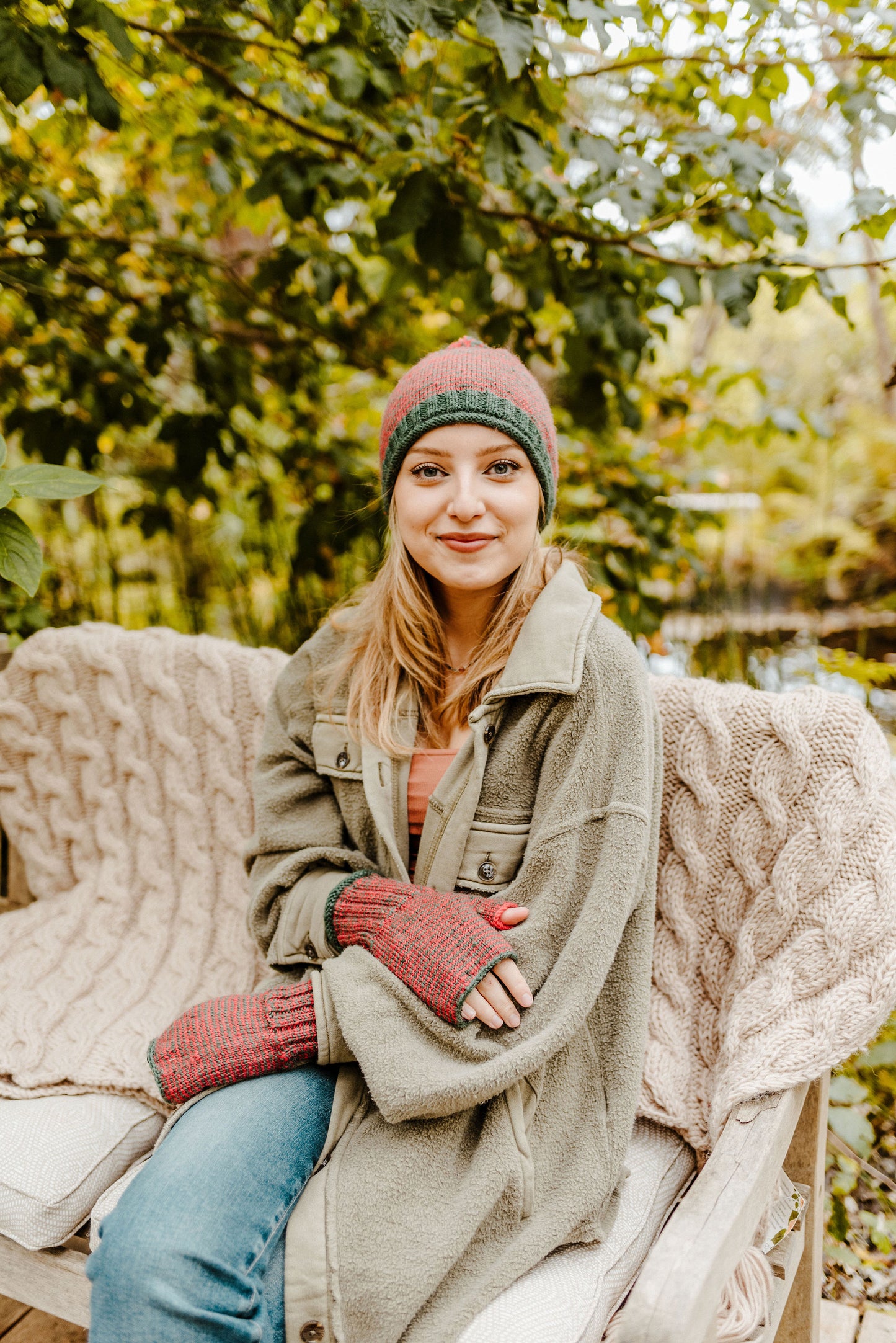 Hannah Stripe Hat