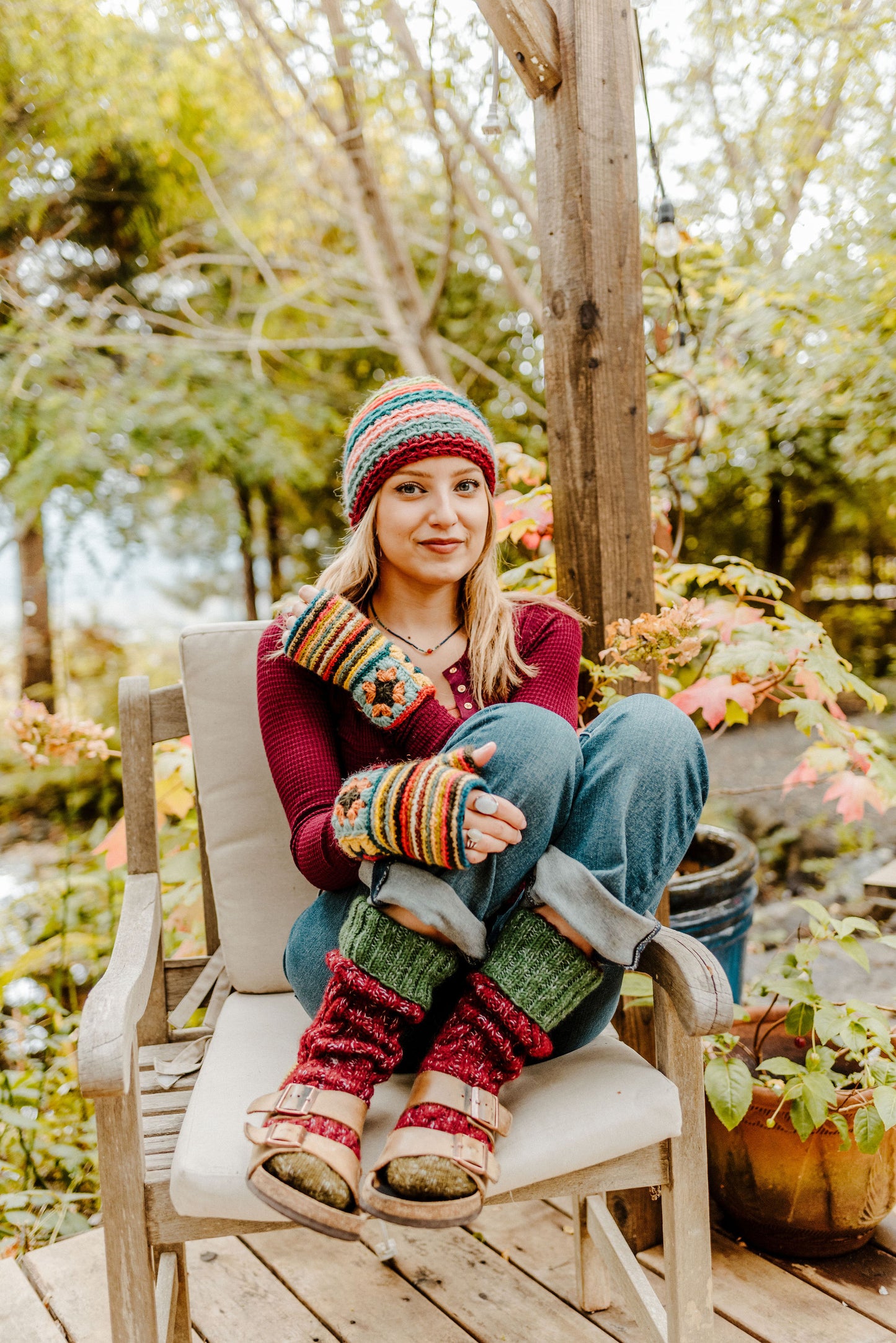 Pom Pom Hat