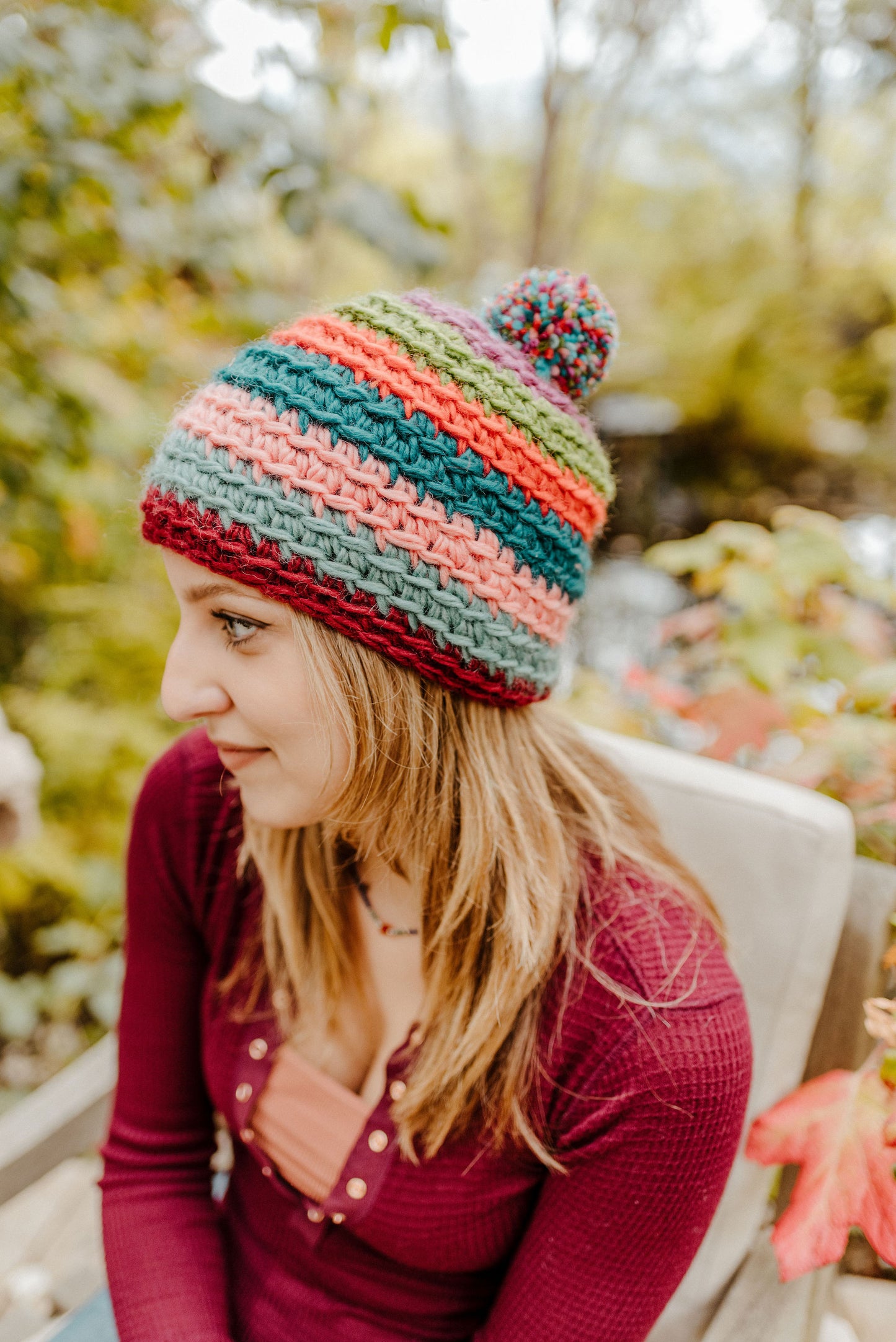 Pom Pom Hat